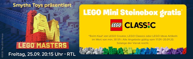 Smyths Toys präsentiert: <br> LEGO Masters