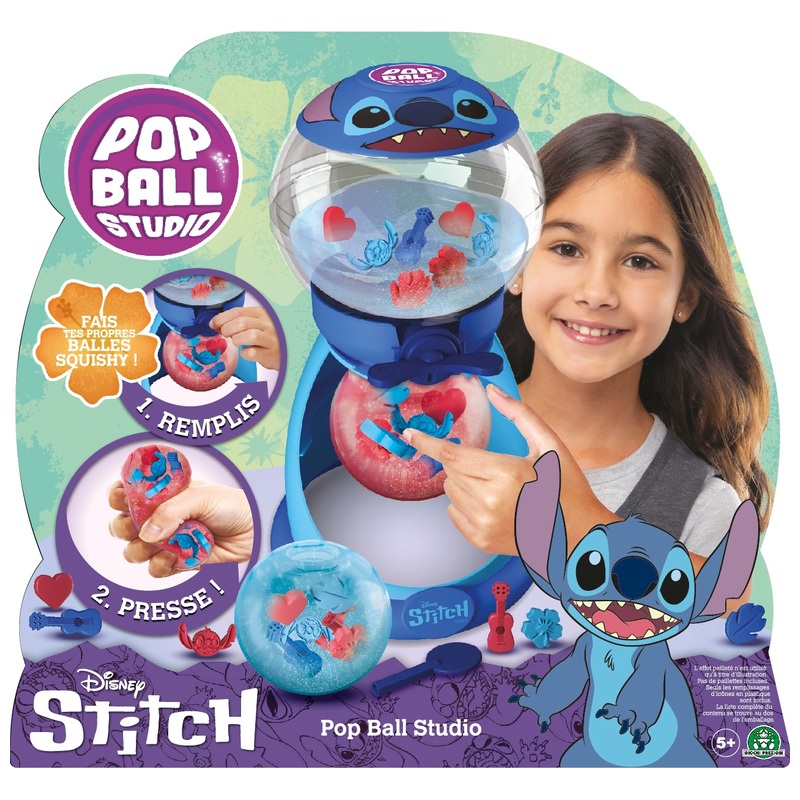 Pop Ball Studio Fabrique Balles Squishy Disney Stitch Smyths Toys