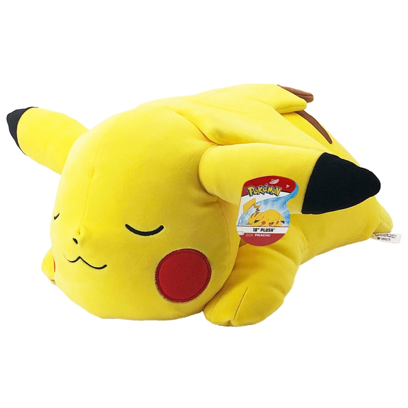 Pokémon Peluche Pikachu Endormi 40 cm Smyths Toys France