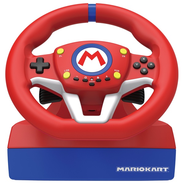 Hori Mario Kart Racing Wheel Pro For Nintendo Switch Smyths Toys Uk