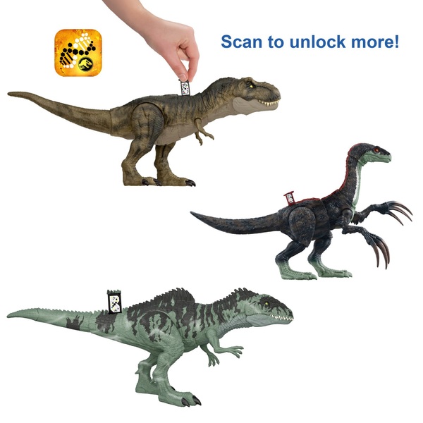 Jurassic World Dominion Epic Battle Pack Dinosaurs And Figure