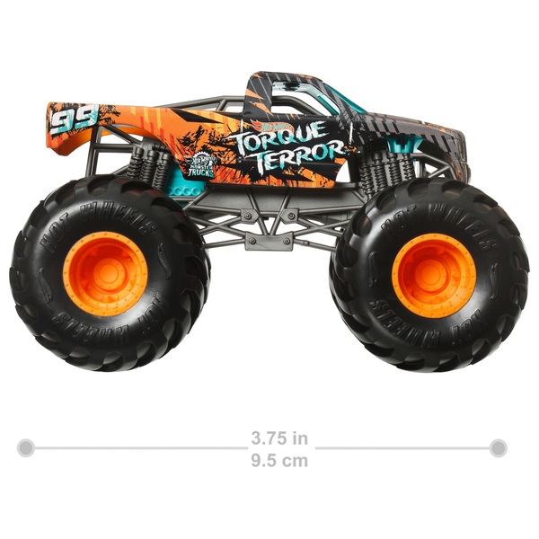 Hot Wheels Monster Trucks 1 24 Oversized Torque Terror Vehicle Smyths