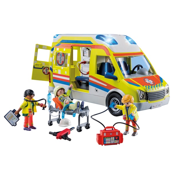 Playmobil City Life Ambulance Avec Effets Lumineux Et Sonore