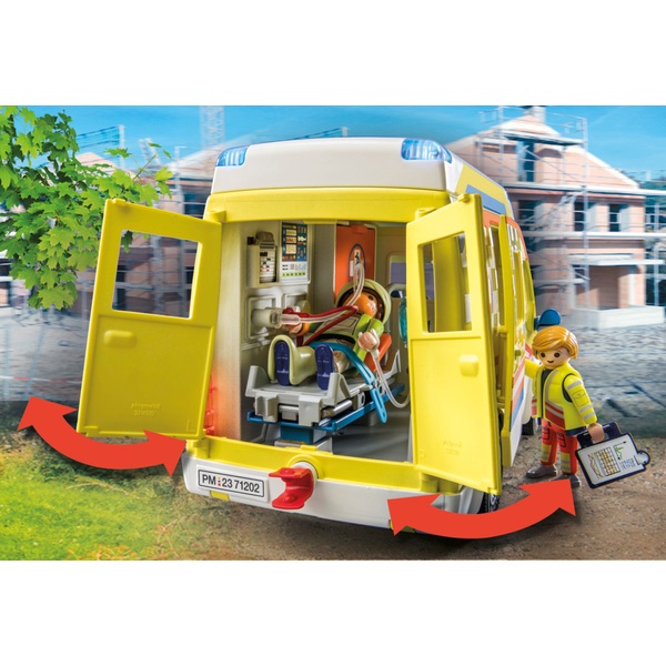 Playmobil City Life Ambulance Avec Effets Lumineux Et Sonore