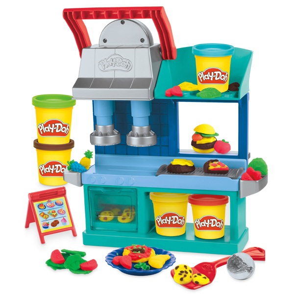 Play Doh Kitchen Creations Busy Chef S Restaurant Playset Smyths Toys