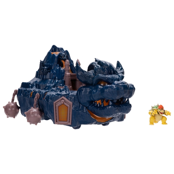 Nintendo The Super Mario Bros Movie Bowser S Island Castle Playset