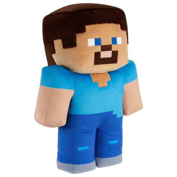 Minecraft Plush Jumbo Steve 40cm Smyths Toys UK