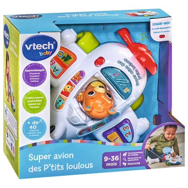 Vtech Jouet D Veil Super Avion Des P Tits Loulous Smyths Toys France