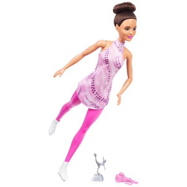 Barbie Careers Ice Skater Doll Smyths Toys UK