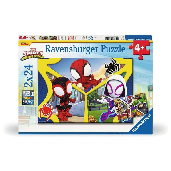 Ravensburger Puzzle Marvel Spidey Und Seine Super Freunde 2x24 Teile