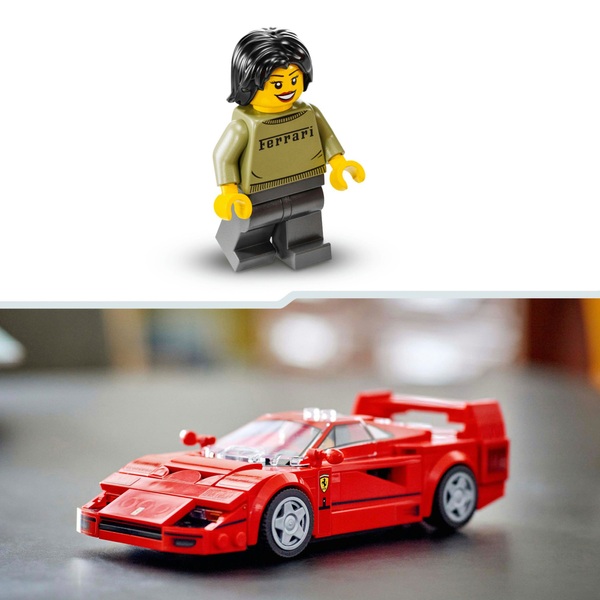 LEGO Speed Champions 76934 Ferrari F40 Supercar Car Set Smyths Toys UK