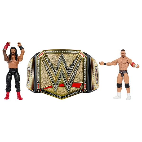 Wwe Roman Reigns Vs La Knight Action Figure And Undisputed Champion