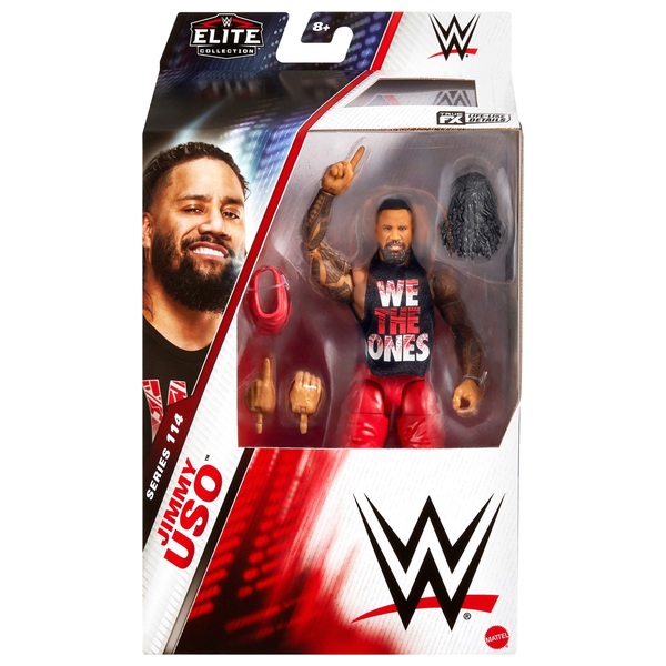 Wwe Elite Series Jimmy Uso Action Figure Assortment Smyths Toys Uk