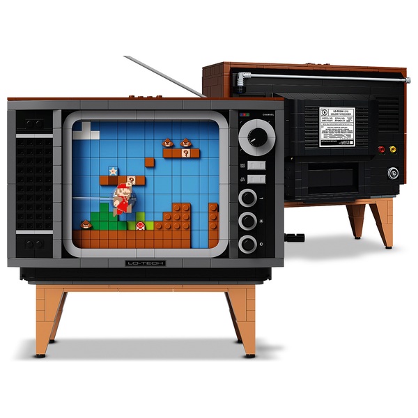 Lego Super Mario Nes Nintendo Entertainment System Mit Konsole