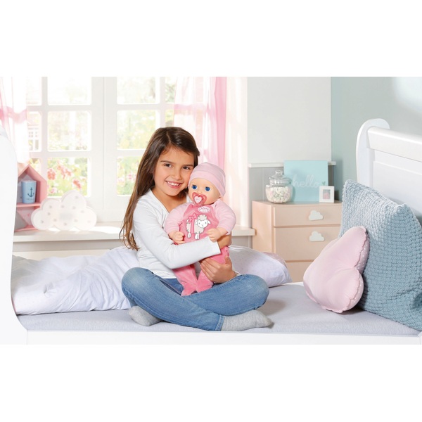 Baby Annabell Puppe 43 cm mit Sound und Zubehör rosa Smyths Toys