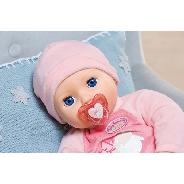 Baby Annabell Puppe 43 cm mit Sound und Zubehör rosa Smyths Toys