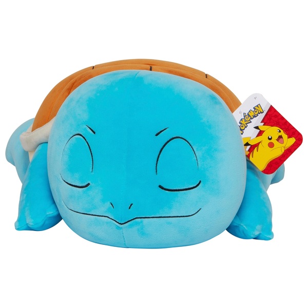 Pok Mon Pl Sch Kuscheltier Cm Schlafendes Schiggy Smyths Toys