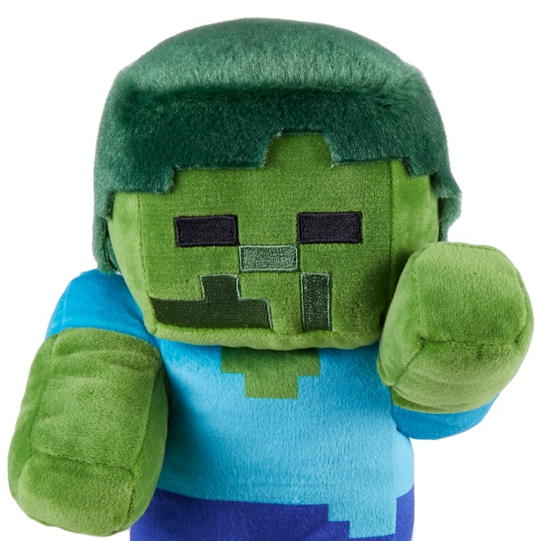 Minecraft Kuscheltier Zombie Steve Plüschfigur 20 cm Smyths Toys