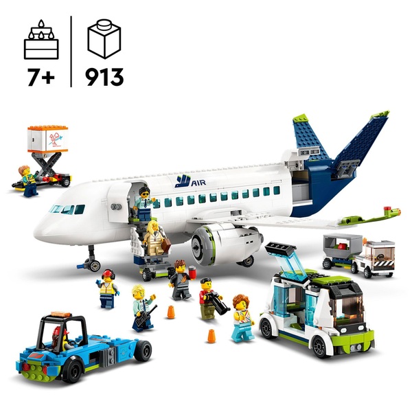 LEGO City 60367 Passagierflugzeug Smyths Toys Deutschland