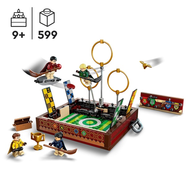 LEGO Harry Potter 76416 Quidditch Koffer Set Mit Spiel Smyths Toys