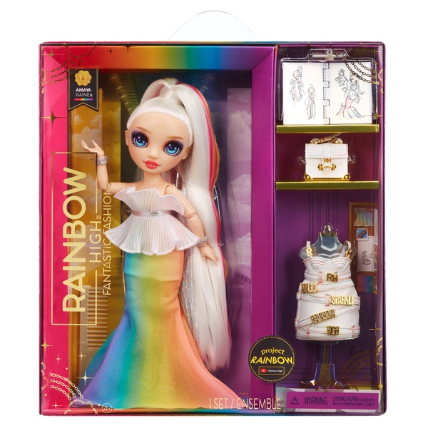 Rainbow High Fantastic Fashion Puppe Amaya Rainbow Smyths Toys