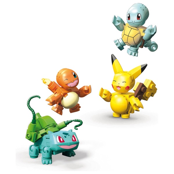 MEGA Construx Figuren Pokémon Kanto Partners 4er Set Smyths Toys