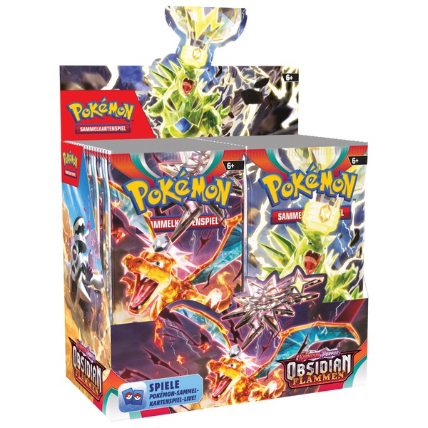 Pok Mon Sammelkarten Karmesin Purpur Obsidian Flammen Booster Pack