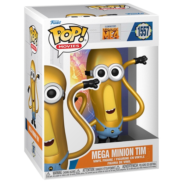 Funko POP Figur 1557 Ich Einfach Unverbesserlich 4 Mega Minion Tim