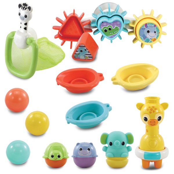 VTech Babys Badeset Badespielzeug Mit Tieren Und Funktionen Smyths