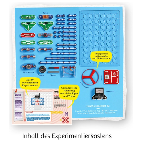 Kosmos Experimentierkasten Easy Elektro Start Schaltkreis Mit Motor Und