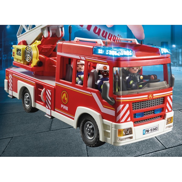 PLAYMOBIL City Action 9463 Feuerwehr Leiterfahrzeug Smyths Toys