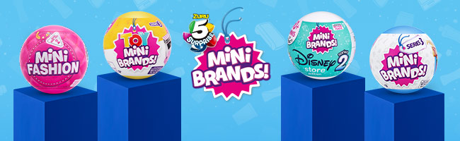 5 Surprise Mini Brands