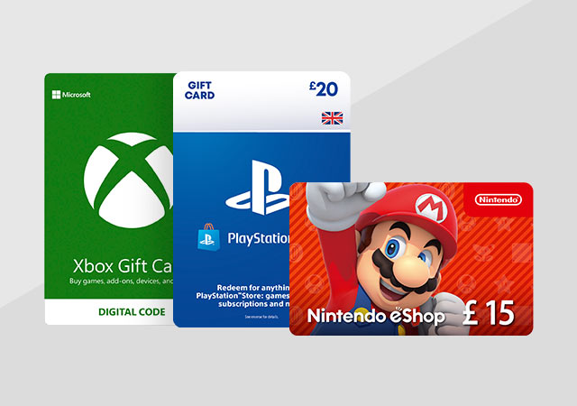 Buy discounted eShop, PlayStation and Xbox digital download codes