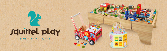 squirrel play train set