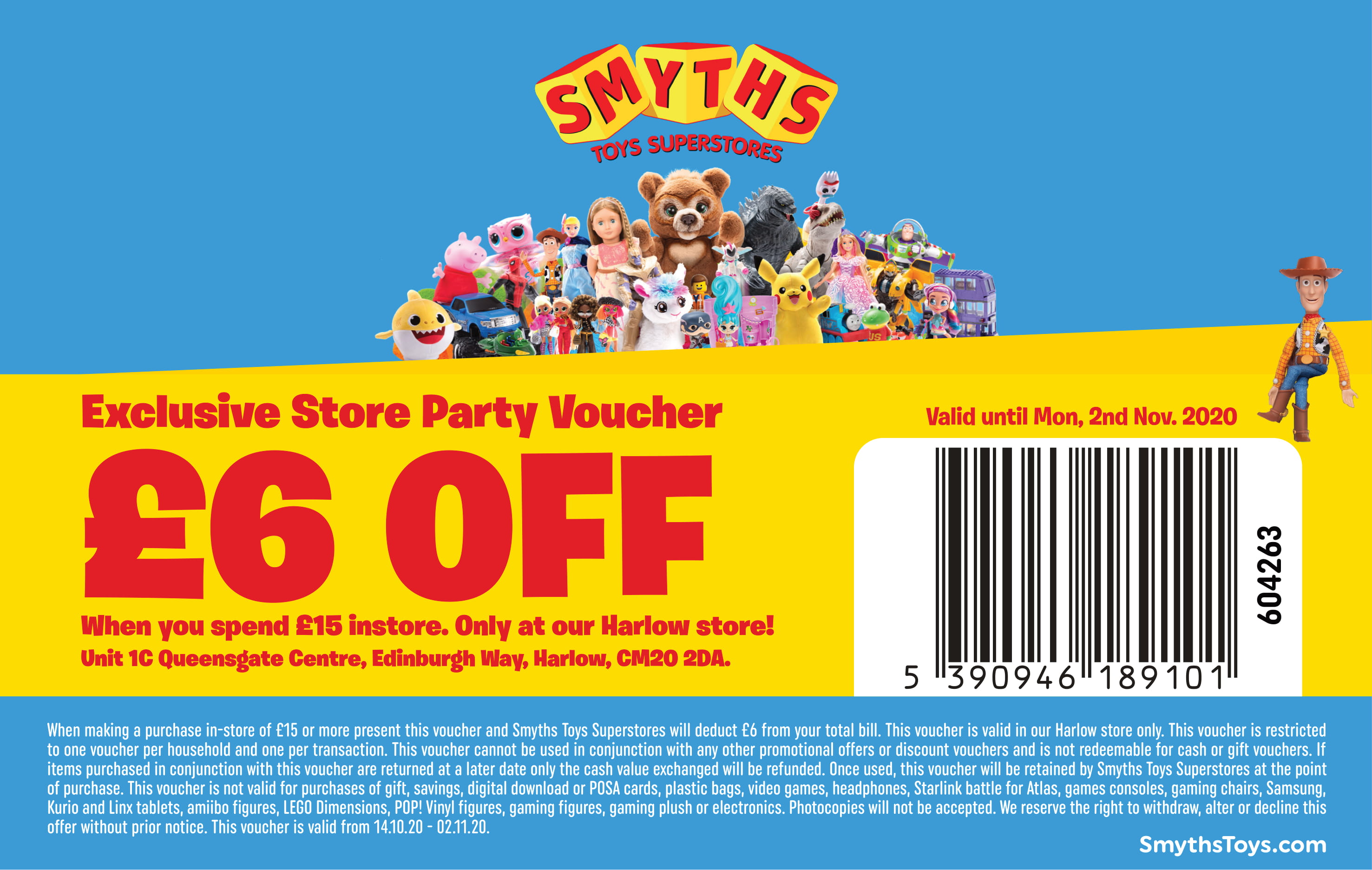 smyths toys online voucher