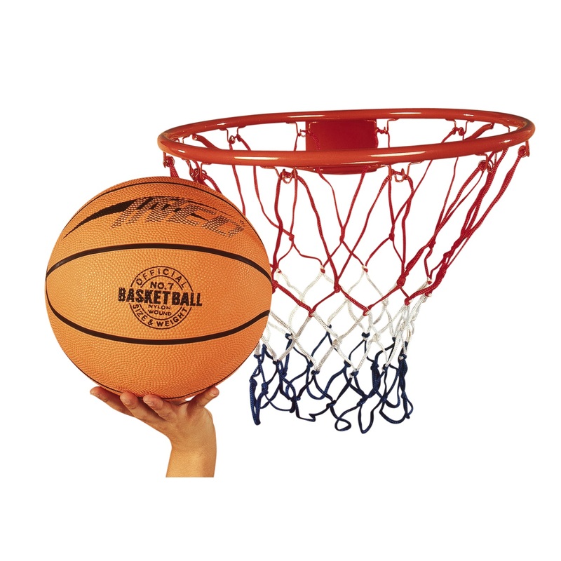 Basketbalring voor Wandmontage met Basketbal Maat 7