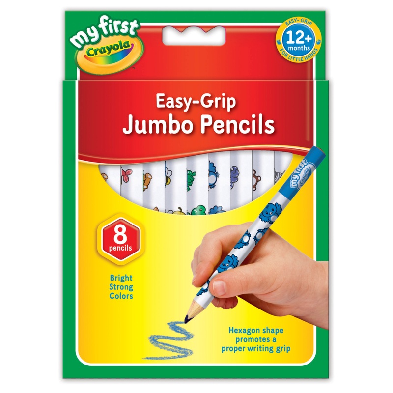 Crayola - 8 Maxi Crayons de Couleur