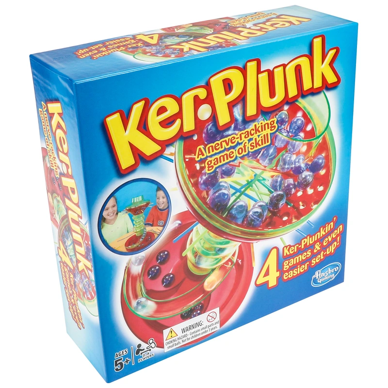 KerPlunk game marbles and straws