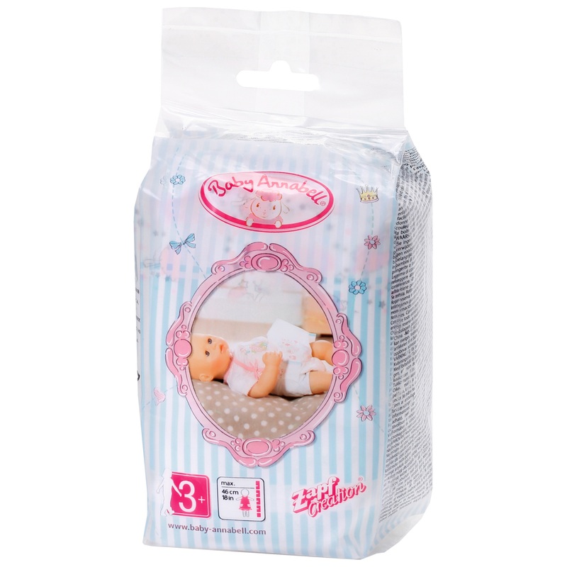 Baby Annabell luiers 5 stuks