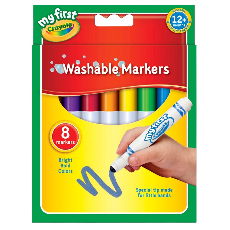 Crayola - 8 Feutres Lavables