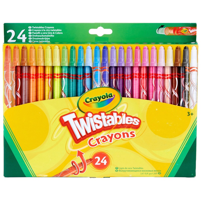 Crayola Crayons Twistables 24 Pack Smyths Toys UK