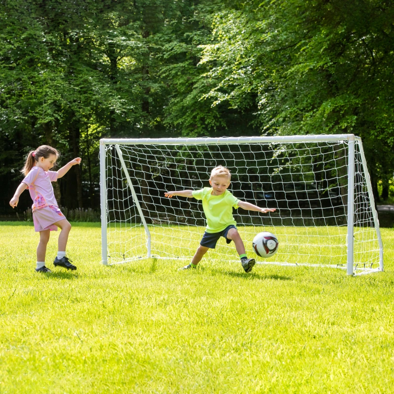 8ft x 4ft Striker Football Goal setup UK