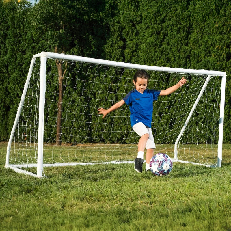 Portable football goal for garden training