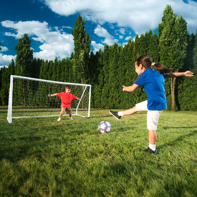 Sturdy goal frame for football practice