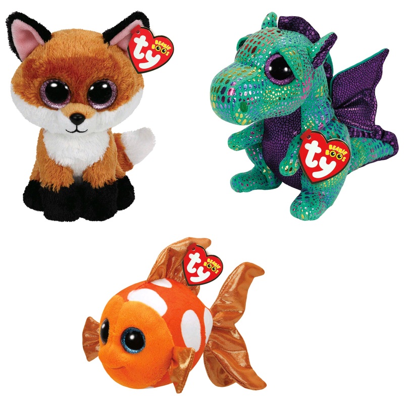 TY Beanie Boos Knuffel 15 cm assorti