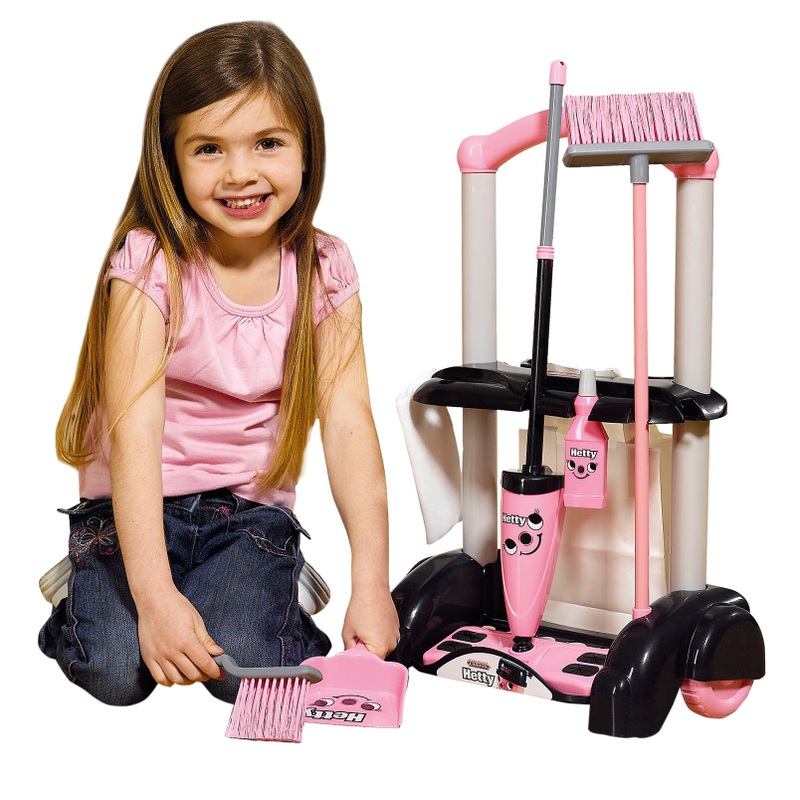 Hetty Cleaning Trolley Toy Set Smyths Toys UK