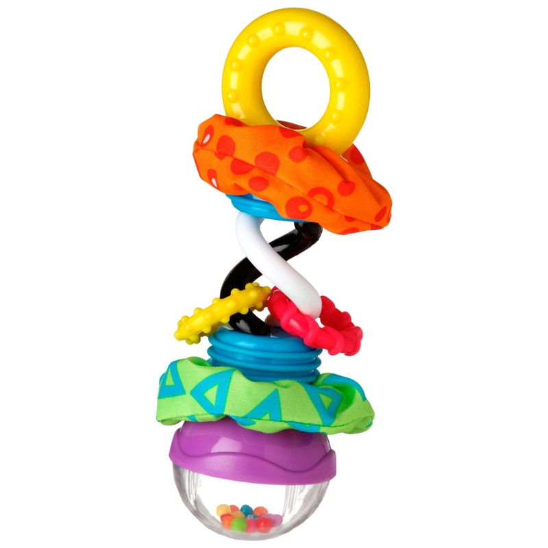 Playgro Baby Speelgoed Super Shaker met Rammelaar en Bijtring