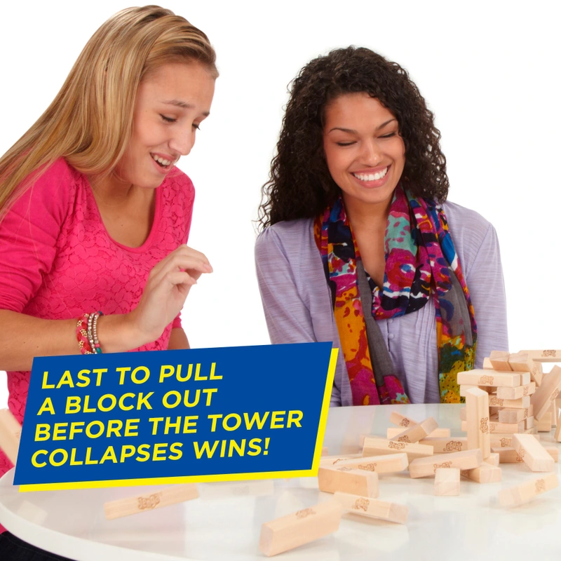 EvriBuy Jenga game for family fun