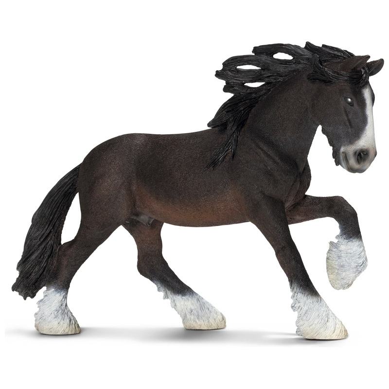 Schleich - Farm World 13734 Figurine Étalon Shire