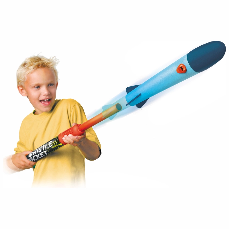 Whistle rocket foam tube in flight UK